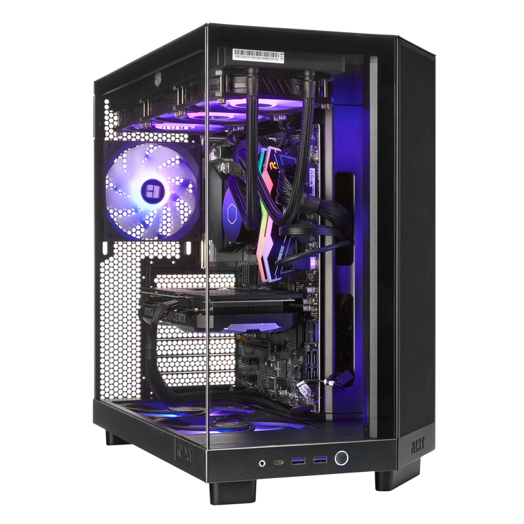 Techwhiz Edge Gaming PC - Intel Core Ultra 7 265KF - RTX 5070 - 64 GB RAM DDR 5 - 2 TB SSD - Windows 11 P - Wifi - Free Keyboard Mouse
