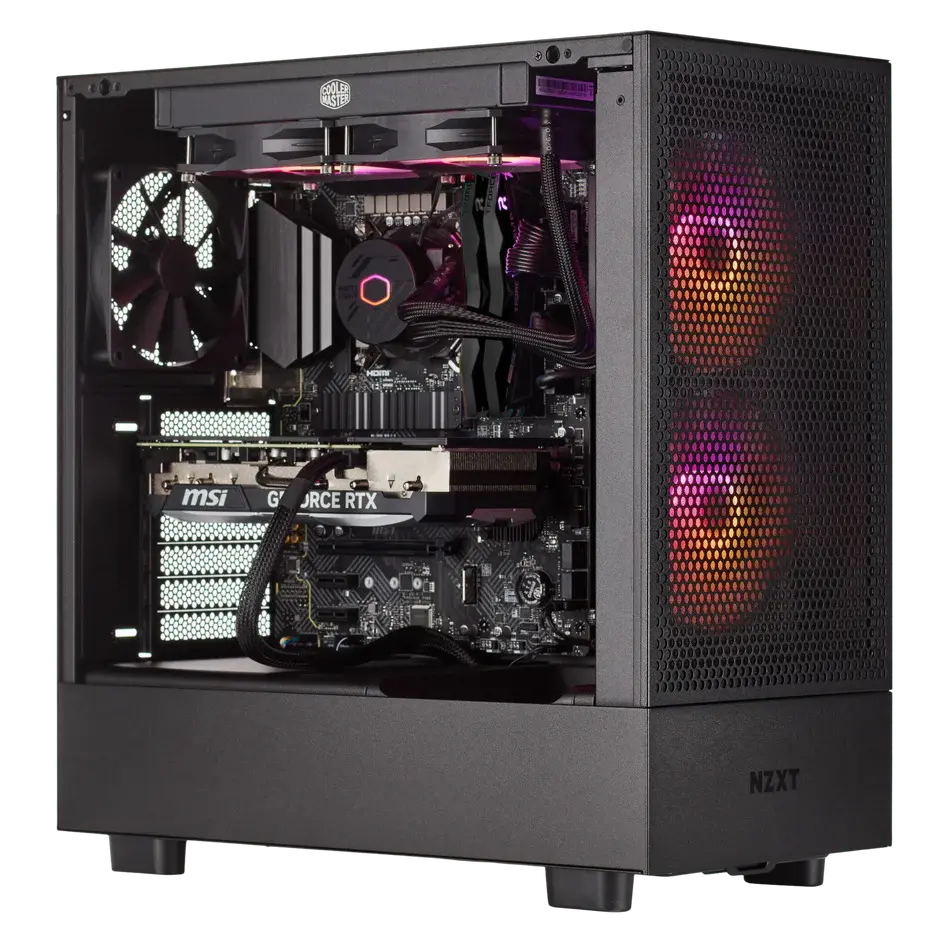 Techwhiz AstroForge Gaming PC - Intel Core Ultra 7 265KF - RTX 5070  - 64GB RAM DDR5 - 2TB SSD - Windows 11 PRO - Wifi - Tinted glass side panel