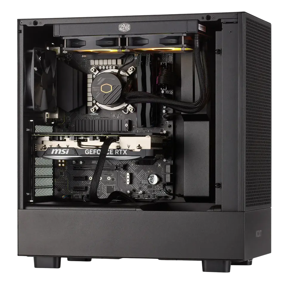Techwhiz AstroForge Gaming PC - Intel Core Ultra 7 265KF - RTX 5070  - 64GB RAM DDR5 - 2TB SSD - Windows 11 PRO - Wifi - Tinted glass side panel