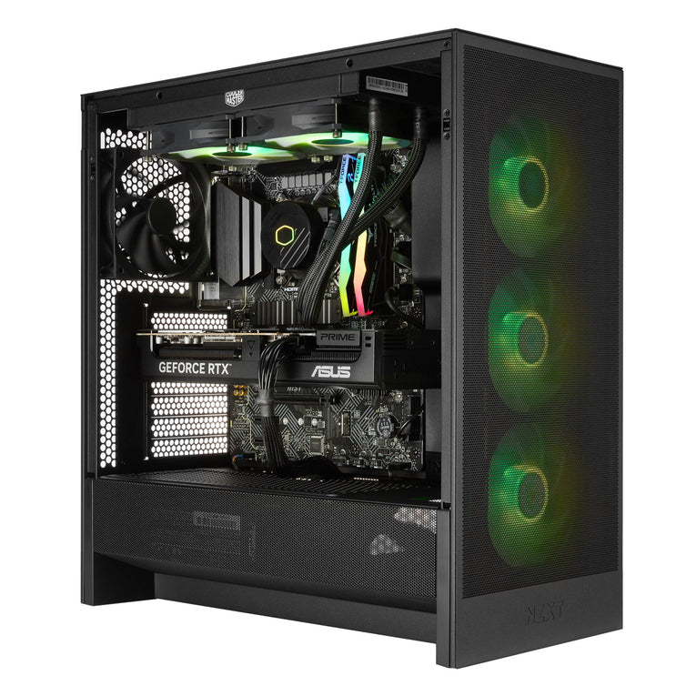 Techwhiz Vortex Gaming PC - Intel Core i7 14TH Gen - RTX 5070 Ti - 32 GB RAM DDR 5 - 2 TB SSD - Windows 11 P - Wifi - Free Keyboard Mouse