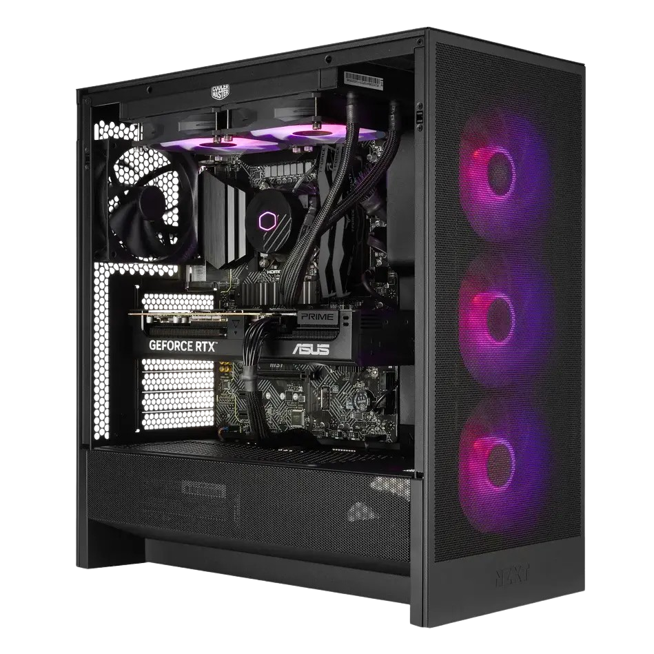 Techwhiz Vortex Gaming PC - AMD Ryzen 7 7800X3D - RTX 5070 Ti - 32GB DDR5 - 1TB NVMe SSD - Windows 11 P - Wifi