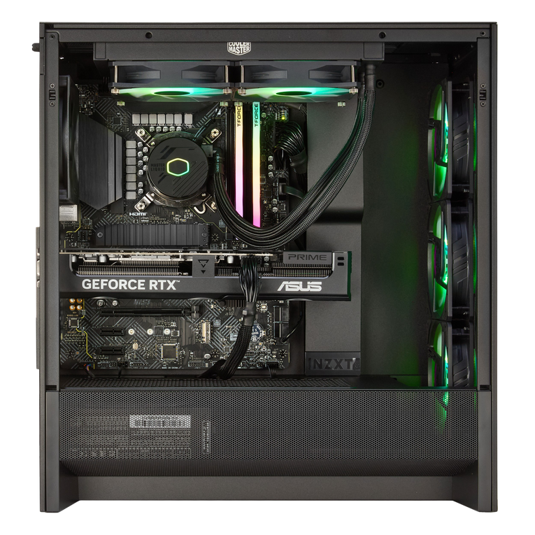 Techwhiz Vortex Gaming PC - Intel Core Ultra 7 265KF - RTX 5070  - 32 GB RAM DDR 5 - 2 TB SSD - Windows 11 PRO - Wifi - Free Keyboard Mouse