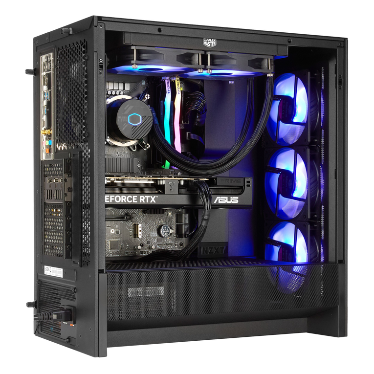 Techwhiz Vortex Gaming PC - Intel Core Ultra 7 265KF - RTX 5070  - 32 GB RAM DDR 5 - 2 TB SSD - Windows 11 PRO - Wifi - Free Keyboard Mouse