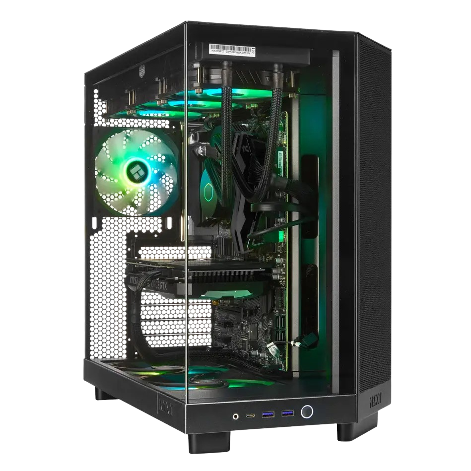 Techwhiz Edge Gaming PC - AMD Ryzen 7 9800X3D - RTX 5080 - 64GB DDR5 - 2TB NVMe SSD - Windows 11 P - Wifi