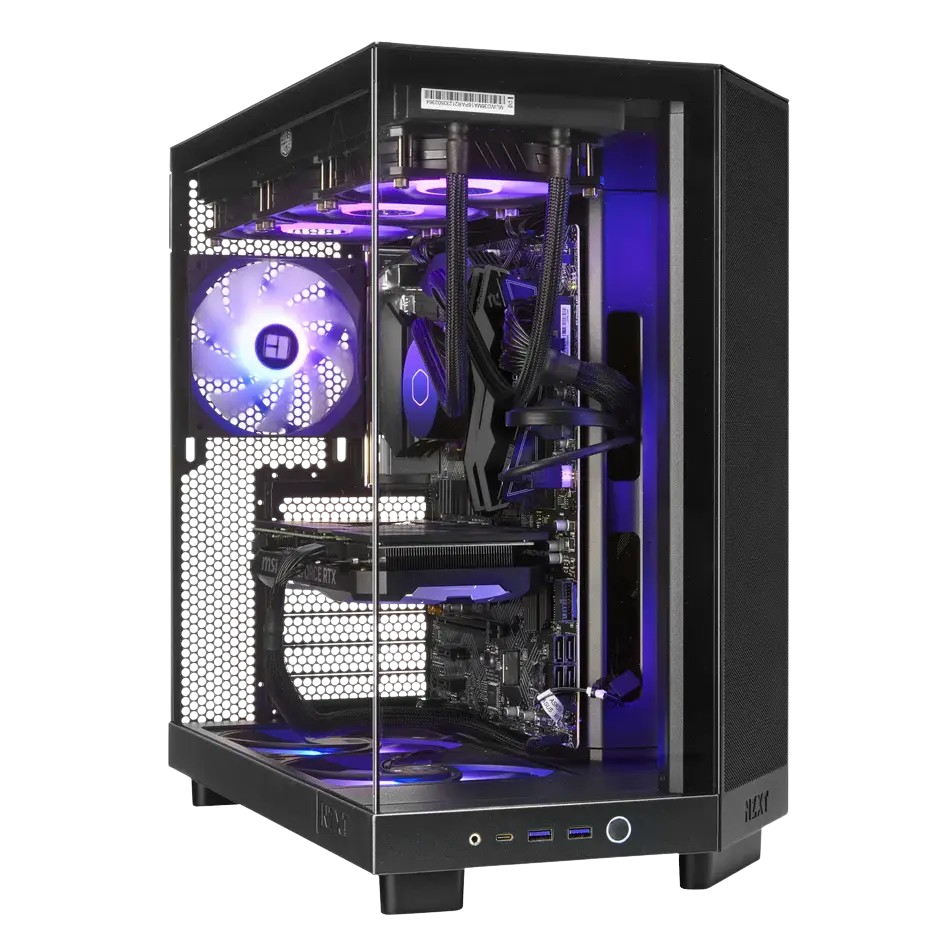 Techwhiz Edge Gaming PC - AMD Ryzen 7 7800X3D - RTX 5080 - 32GB DDR5 - 2TB NVMe SSD  - Windows 11 P - Wifi
