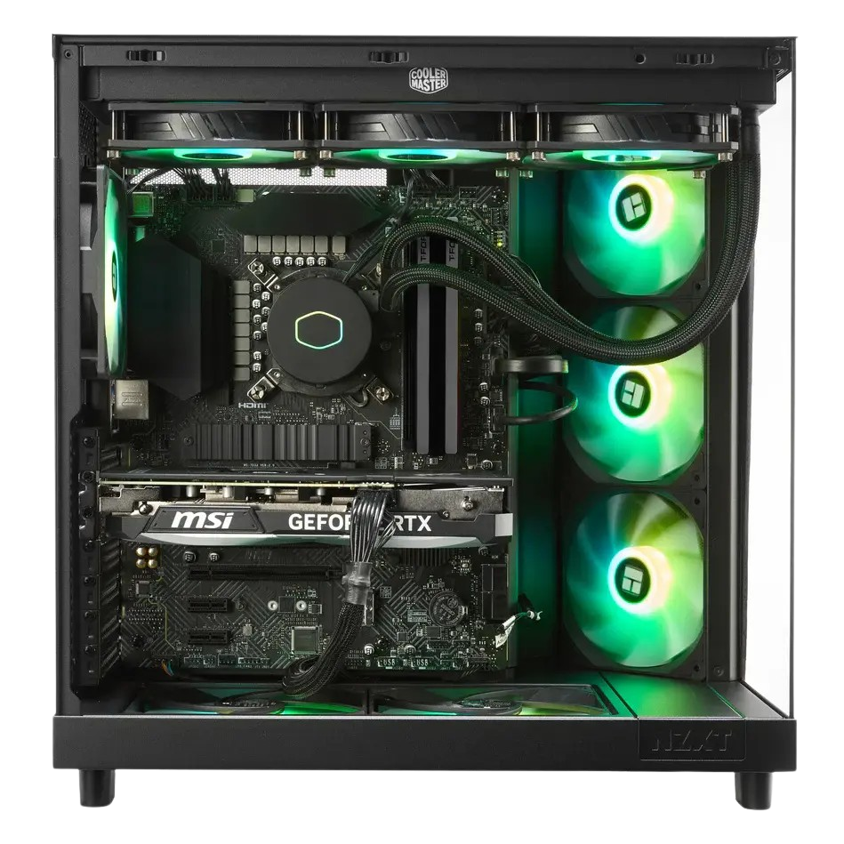 Techwhiz Edge Gaming PC - AMD Ryzen 7 9800X3D - RTX 5080 - 64GB DDR5 - 2TB NVMe SSD - Windows 11 P - Wifi