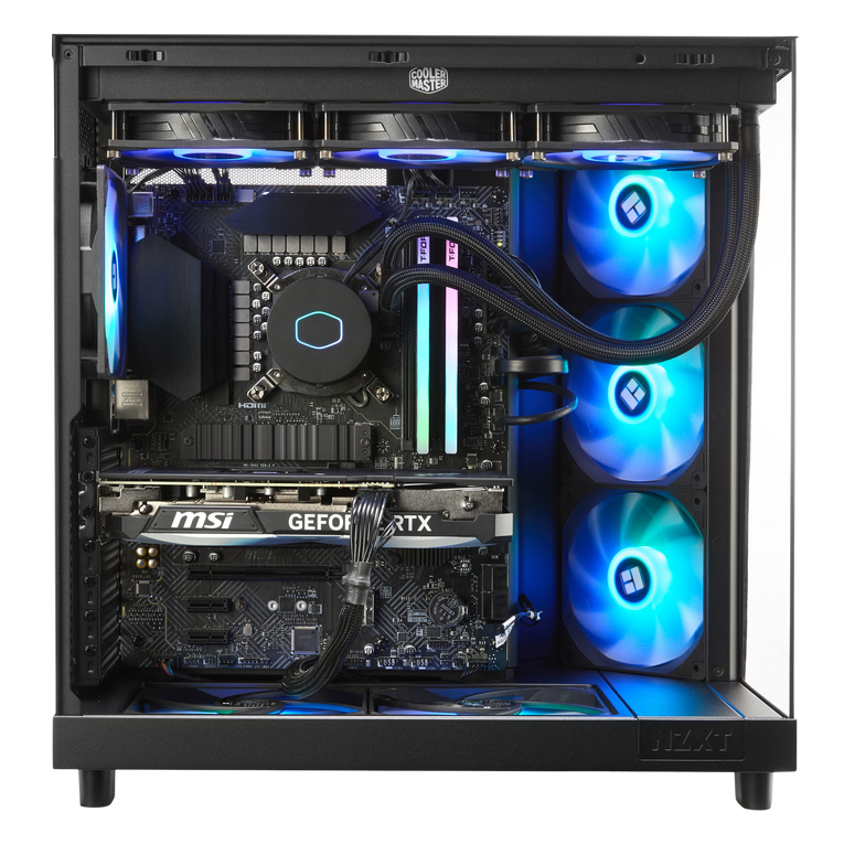 Techwhiz Edge Gaming PC - Intel Core Ultra 7 265KF - RTX 5070  - 96 GB RAM DDR 5 - 2 TB SSD - Windows 11 P - Wifi - Free Keyboard Mouse