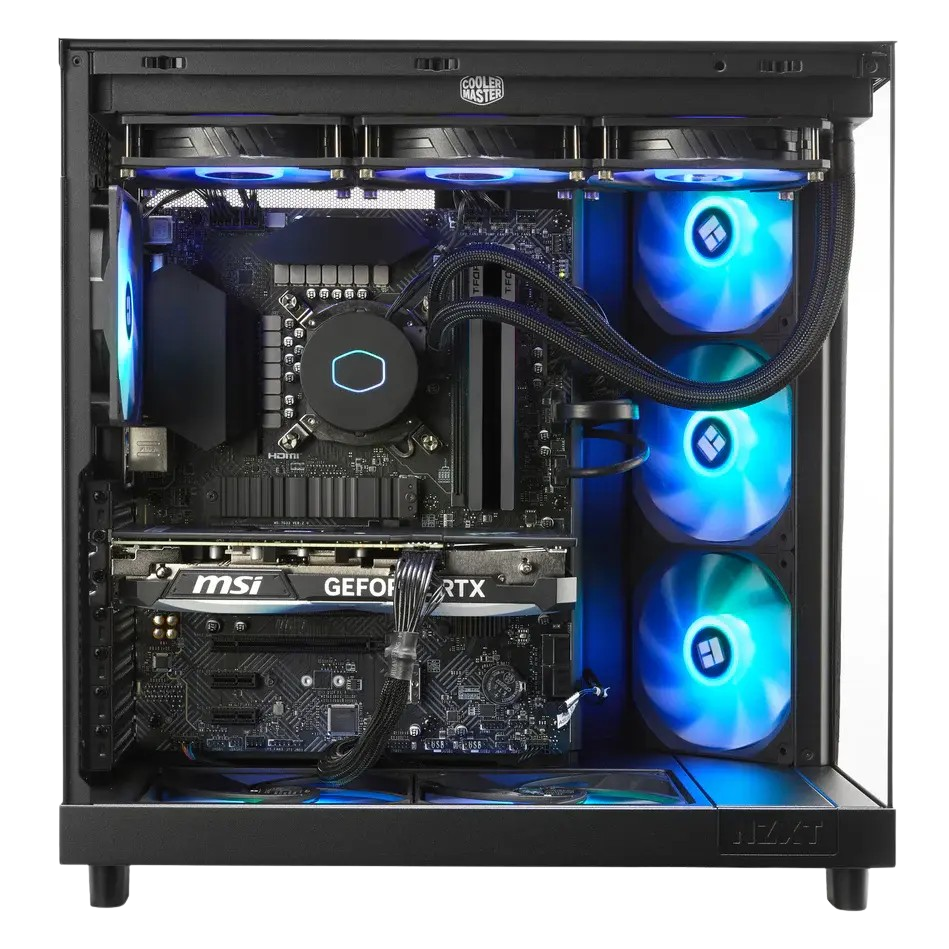 Techwhiz Edge Gaming PC - AMD Ryzen 7 9800X3D - RTX 5080 - 64GB DDR5 - 2TB NVMe SSD - Windows 11 P - Wifi