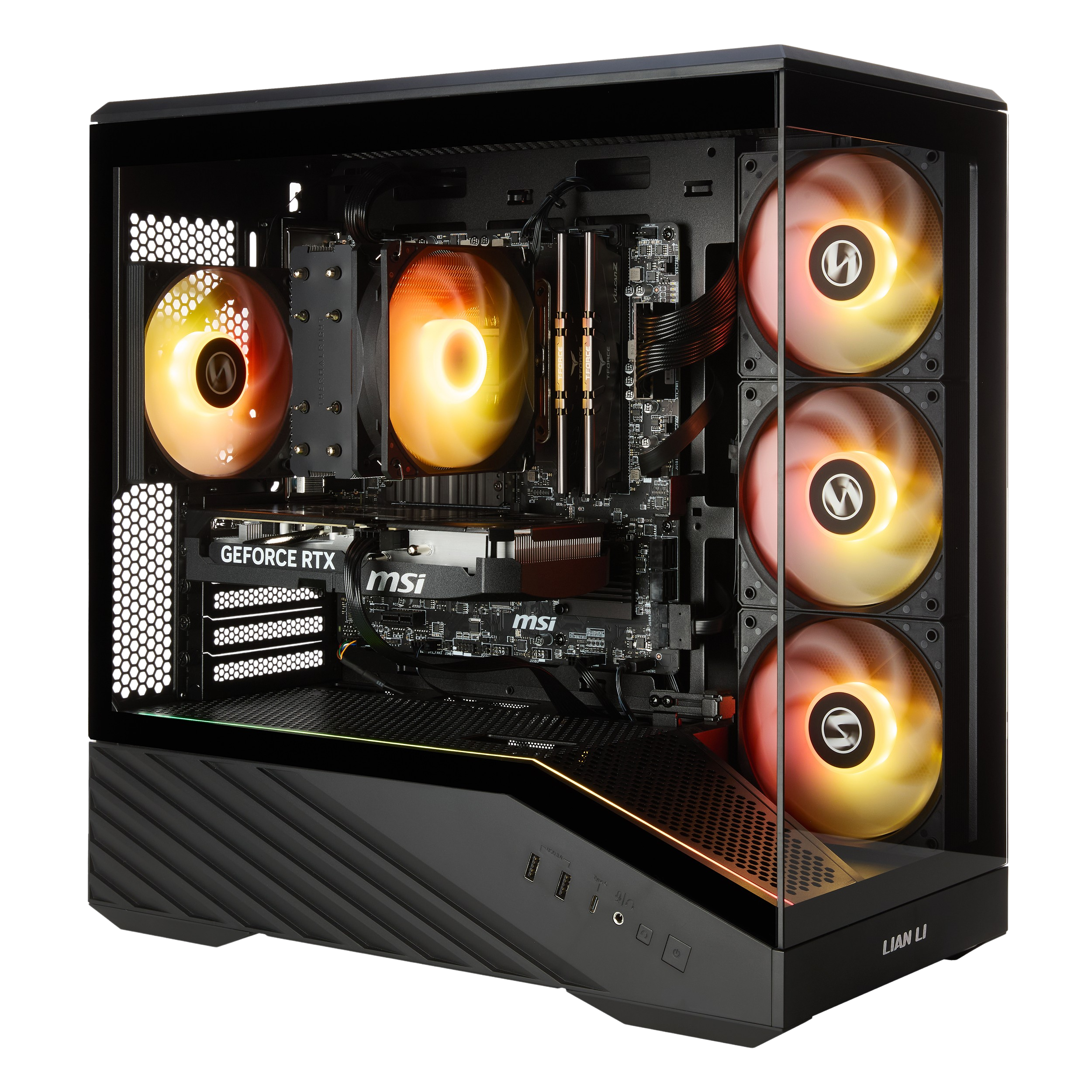 Techwhiz NightShade Gaming PC - AMD Ryzen 5 7600X - RTX 5060 - 32GB RAM DDR5 - 1TB SSD - Windows 11 P - Wifi